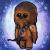 "Lil' CHEWIE" 
12 X 12 Mixed Media on Wood